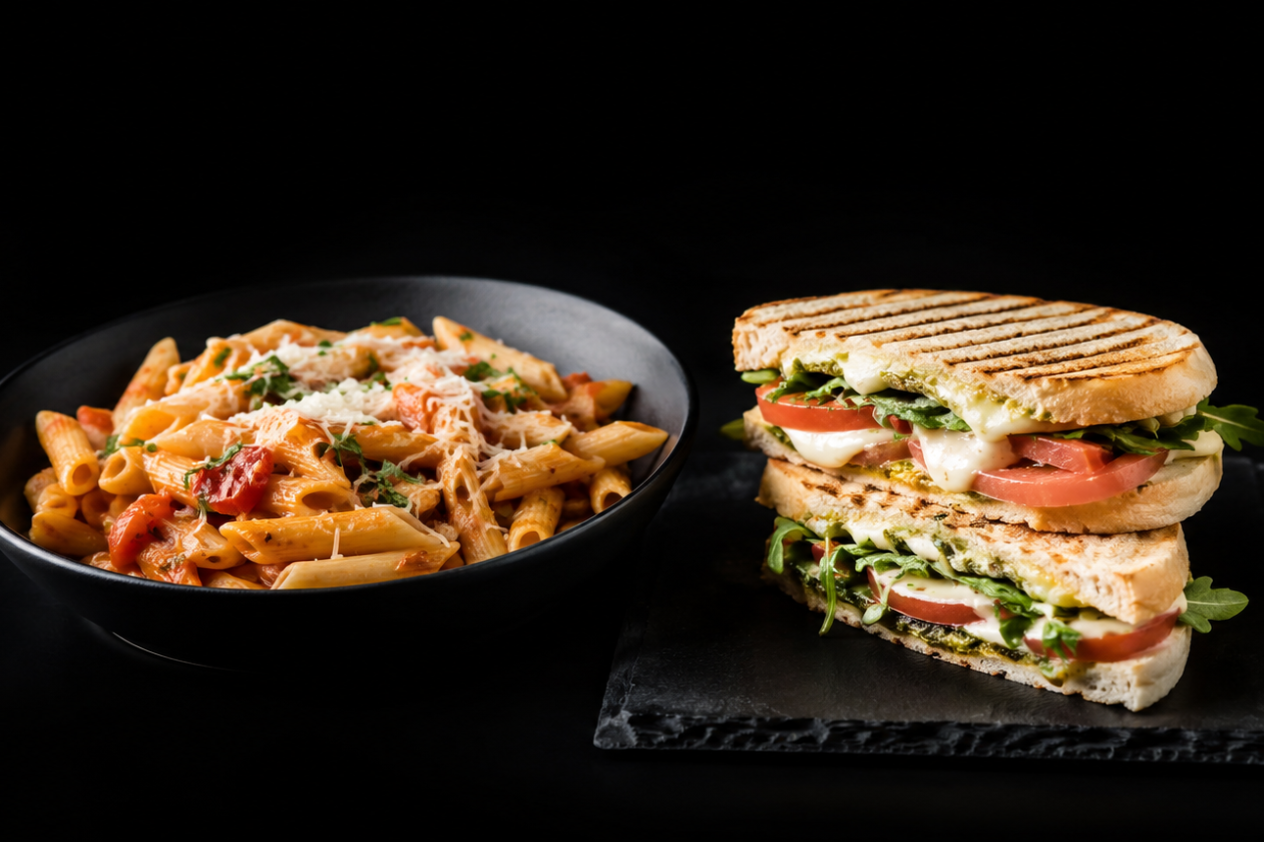Paninis & Pâtes